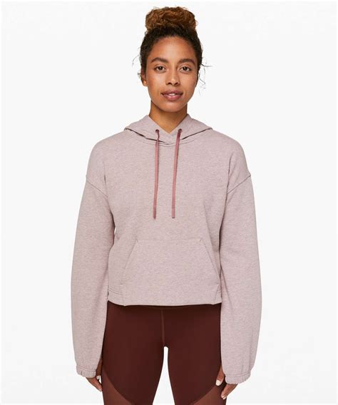 lululemon cropped sweatshirt.